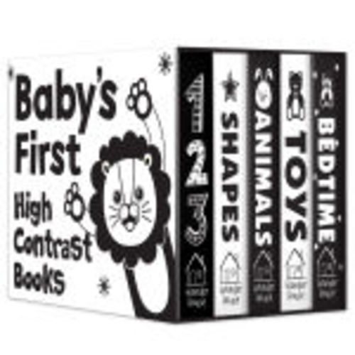 Baby's First High-Contrast Books Boxed Set [Box Set of 5] - Age Group: 0+ / Black and White Tummy Time Books /Illustrated Board Book for Kids/Toddlers / by Wonder House Books, Paperback | Barnes & Noble®
