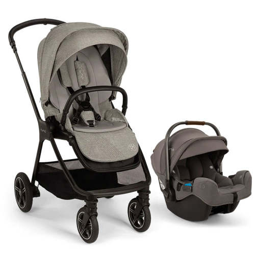 TRIV Next Stroller + PIPA Series Travel System - BMW Graphene / PIPA rx / Granite