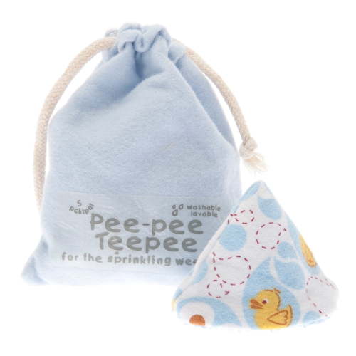 Beba Bean Pee-pee Teepee Rubber Ducky Blue - Laundry Bag