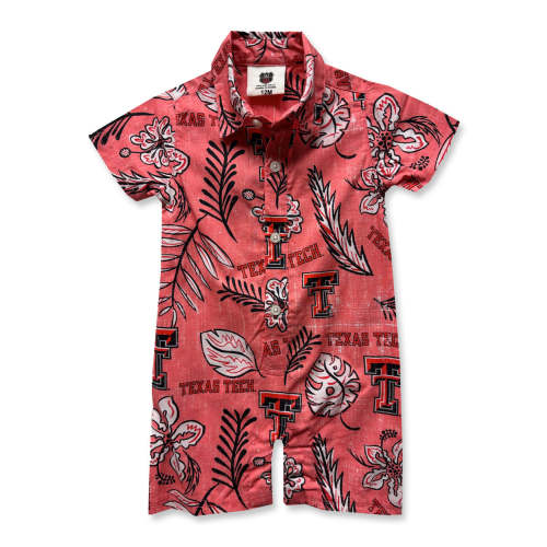 Texas Tech "Aloha" Infant Boys Romper – Red Raider Outfitter