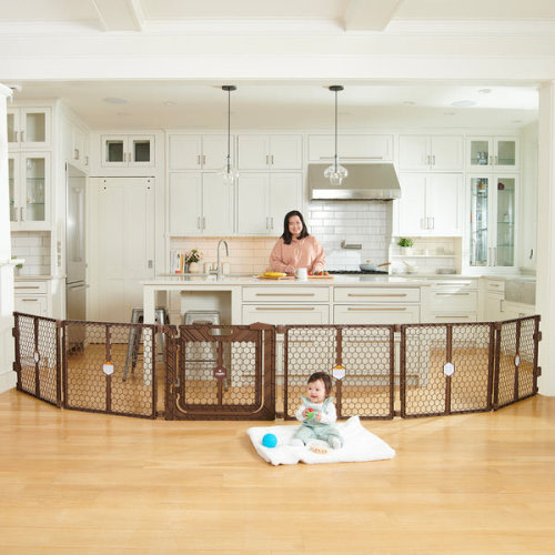 Regalo Plastic Play Yard with Door | Wayfair