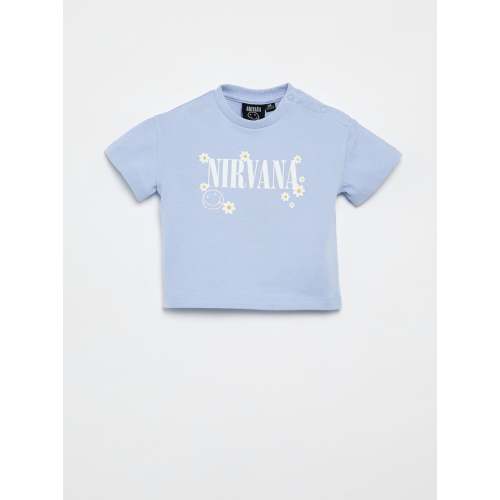 T-shirt 'Nirvana' a maniche corte - Blu - Neonata - 6.00€ - Kiabi
