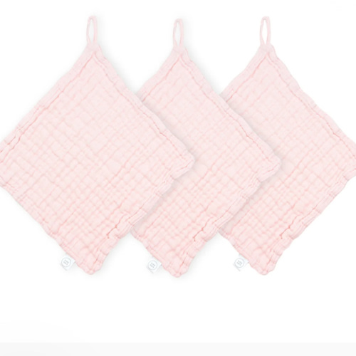 LOULOU - Washcloth 3 Pack - Blush