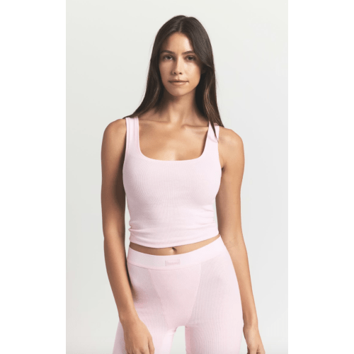 COTTON RIB TANK | CHERRY BLOSSOM | SKIMS
