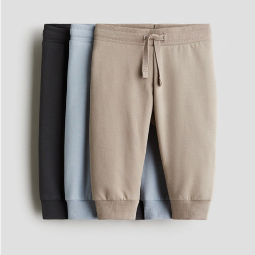 3-PACK COTTON JOGGERS