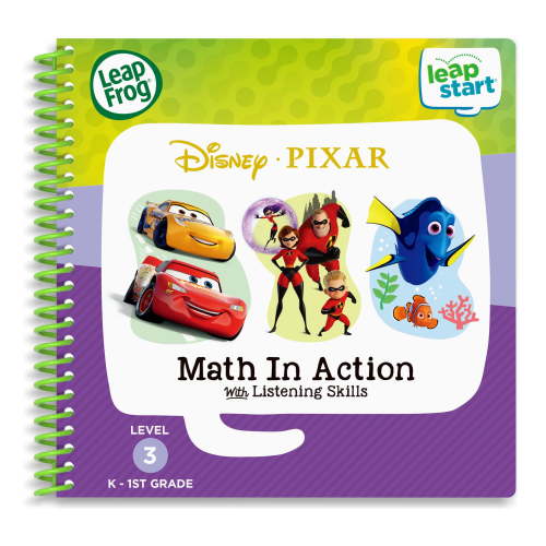 LeapFrog LeapStart Pixar Math in Action with Listening Skills