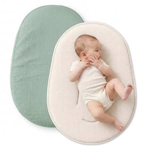 Momcozy Baby Lounger Bedside Sleeper - Green