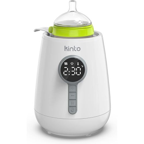 Baby Bottle Warmer for Breastmilk and Formula - Electric Fast Milk Bottle Heater, Baby Food Warmer with Timer and Auto Shut Off