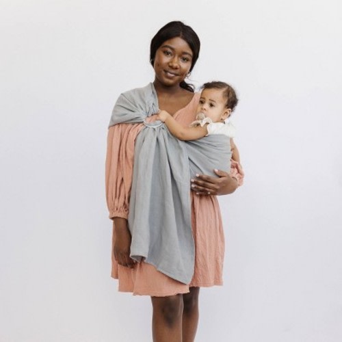 Wildbird Ring Sling Baby Carrier - Owl/Black Ring