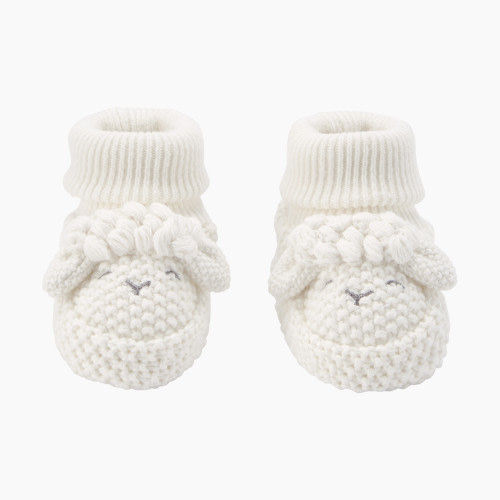 Carter's Crochet Booties - Lamb, Newborn
