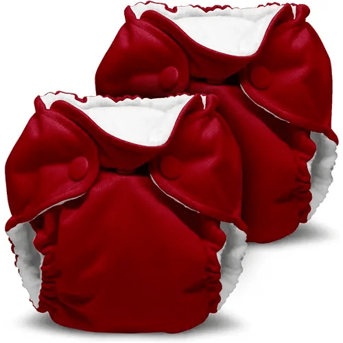 Kanga Care Lil Joey Cloth Diaper (2pk) Scarlet