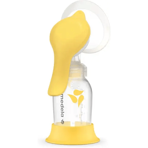 Medela Harmony Manual Breast Pump, Compact Swiss Design with PersonalFit Flex Shields and Medela's 2-Phase Expression Technology