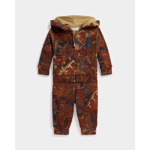 Reverse-Fleece Hoodie & Pant