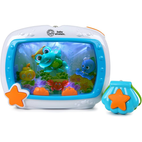 Baby Einstein Sea Dreams Soother Musical Crib Toy and Sound Machine, Newborn and up