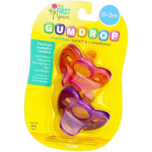 The First Years Gumdrop Newborn Pacifiers