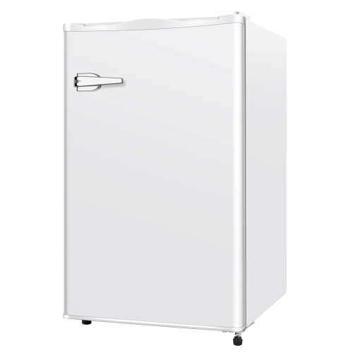 WAA Upright Freezer,3.0 Cu.ft Mini Freezer with Adjustable Thermostat & Removable Shelves,Stand Up Freezer for Home/Office,White