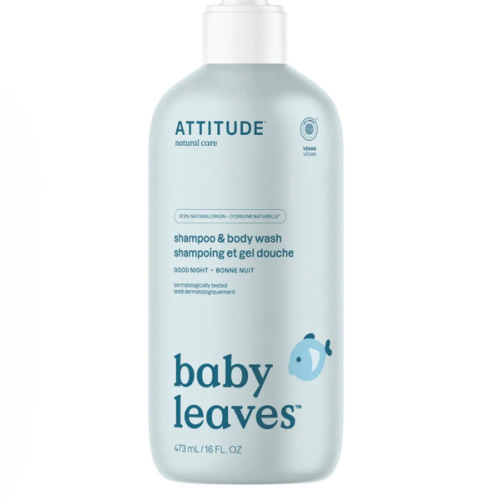 Baby Shampoo & Body Wash 2-in-1 - Clean Ingredients I ATTITUDE