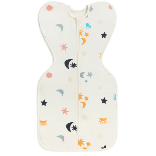 Swaddle Up™ 1.0 TOG Organic Cotton Buff Lunar