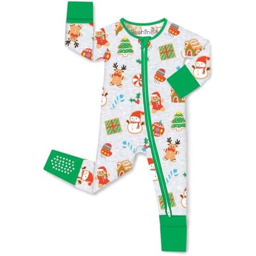 babee Reshinee Bamboo Viscose Baby Footie Pajama, Zipper Sleeper Boys Girls