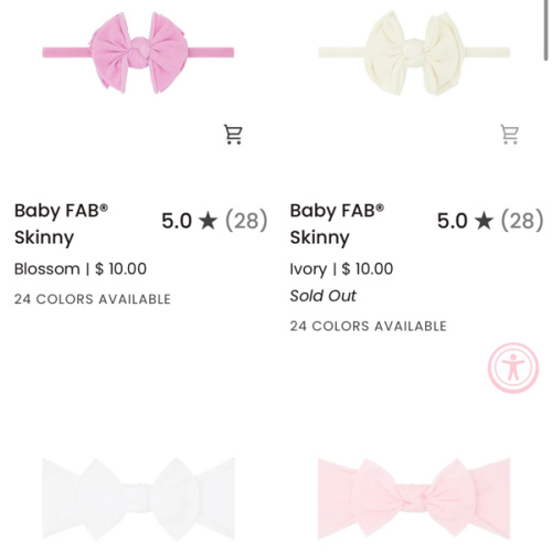 Baby Bling Bows