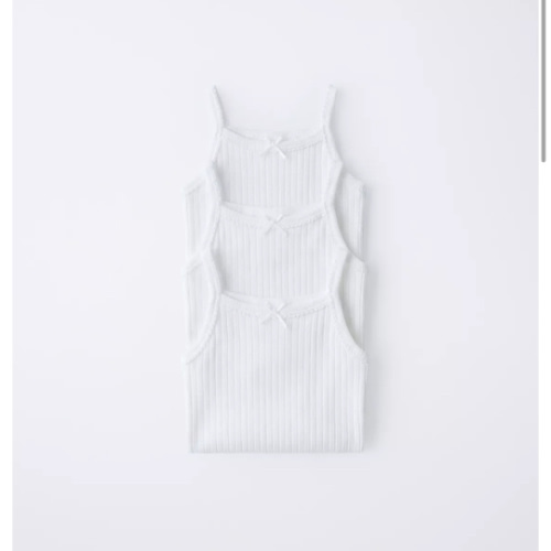 THREE-PACK OF STRAPPY BODYSUITS - White | ZARA United States