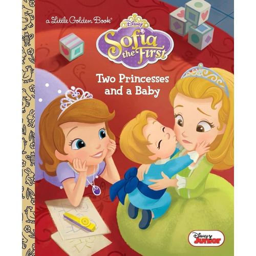 Two Princesses and a Baby (Disney Junior: Sofia the First) (Little Golden Book)
