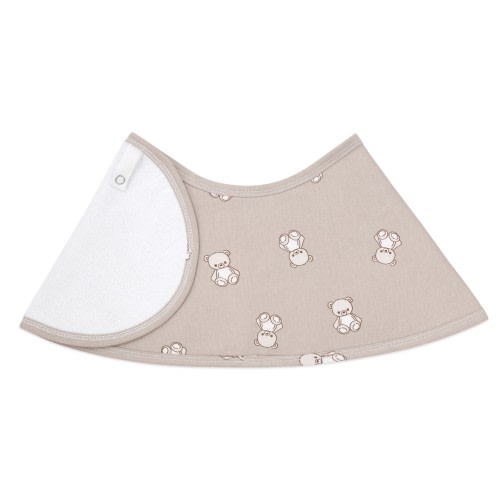 Bilbi Burp Bib Teddy Bear