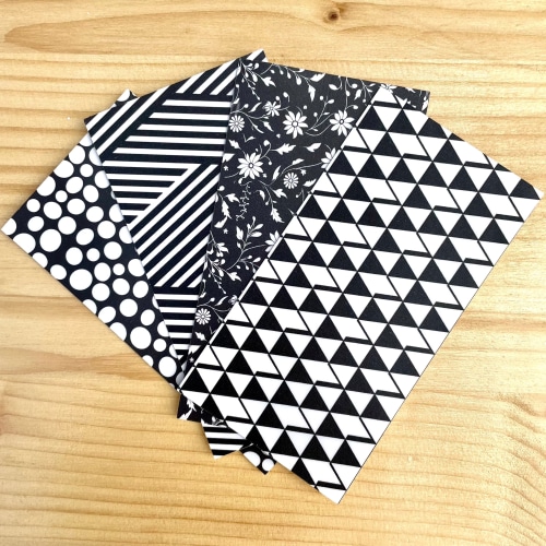 High Contrast Pattern Sticker Pack (4)