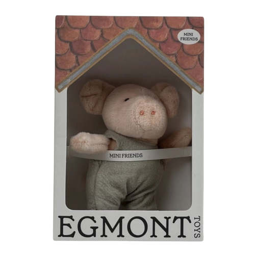 Mini Friends Bart the Pig Plush Toy by Egmont – Pacifier Kids Boutique