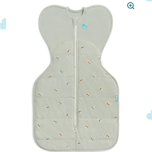 Swaddle Up™ 2.5 TOG Cotton Olive Bees