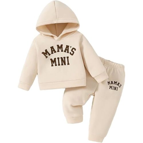 0-3Y Baby Girl Clothes Long Sleeve Hoodie Sweatshirt Pants Newborn Girl Fall Winter Outfits