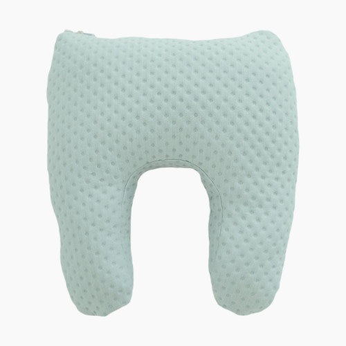 Nook Sleep Niche Organic Nursing Pillow - Mini Mint, Dimple