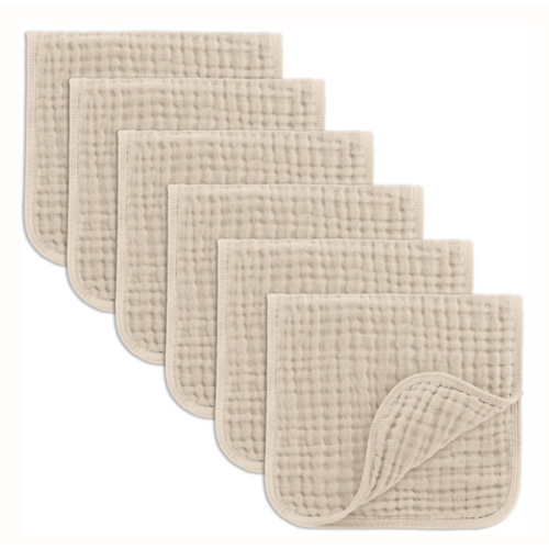 Muslin Burp Cloths in Sand – Comfy Cubs
