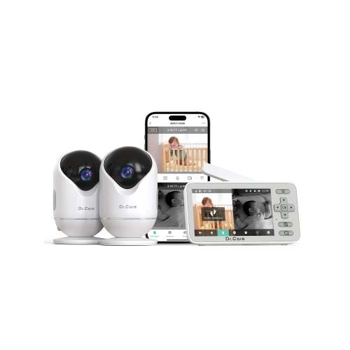 VistaView 5" 2K Smart WiFi Baby Monitor - SBM001