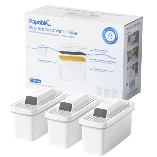 Papablic PurifyClean™ Replacement Water Filter,3 Count