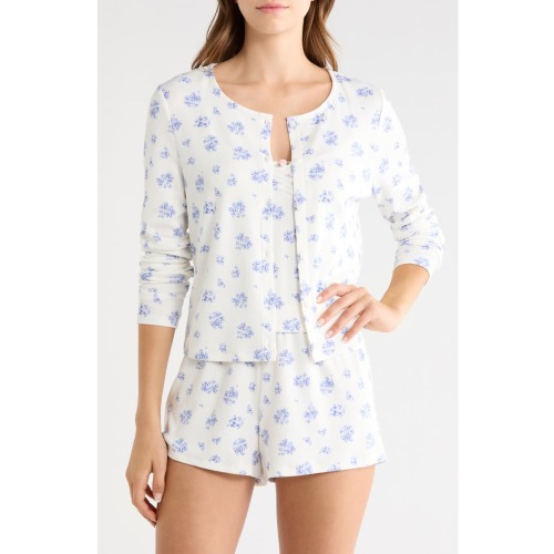Blissful Pointelle Jersey Pajamas
