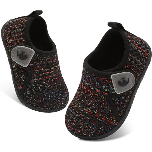 FEETCITY Baby Boys Girls First Walking Shoes Infant Sneakers Crib Shoes Slip On Shoes