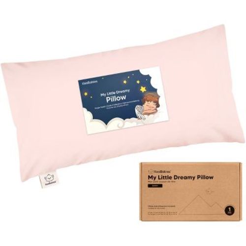 KeaBabies Buddy Toddler Pillow with Pillowcase, 10x18 Buddy Pillow for Toddler, Soft Kids Pillow for Sleeping, Travel, Age 2-5