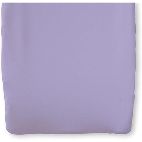 Natemia Organic Cotton Changing Pad Cover - 16x32 - Silky Soft & Hypoallergenic - Fits Cradle & Bassinet - Perfect Baby Shower Registry Gift