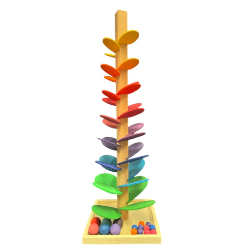 Green Elephant Home and Toys Pre-assembled Marble Run – EasyTot