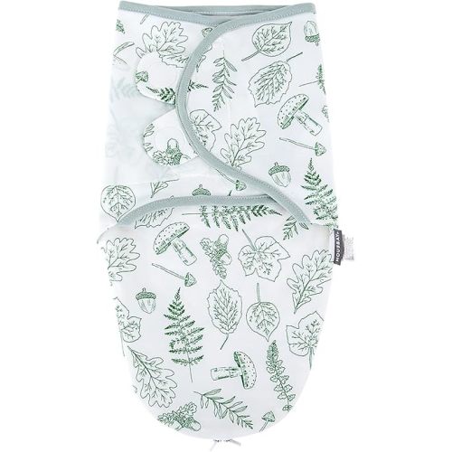 HOUSBAY Manta para bebé niño y niña, material súper suave, para recién nacidos, ajustable, para 0 a 3 meses, saco de dormir con cremallera de 2 vías, 1 paquete