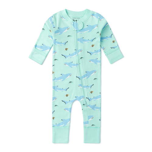 M+A by Monica + Andy, Organic Cotton One-Piece Coverall, Sizes Newborn - 18-24 Months