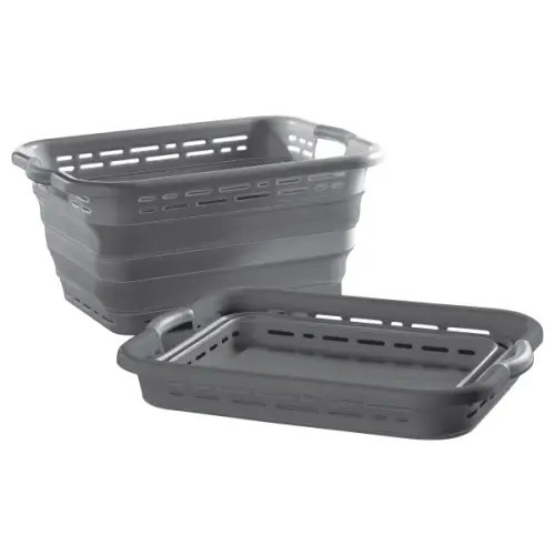 Pop N’ Load Collapsible Laundry Basket 2-pack