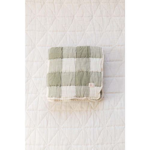 NEW GRAIN HERITAGE PLAID QUILT || BASIL