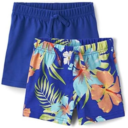 The Children's Place Baby-Boys and Newborn Cotton Pull on Everyday Shorts