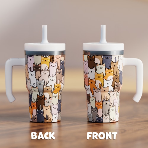 Cats, Spill Proof Kids CREWCUP 20oz