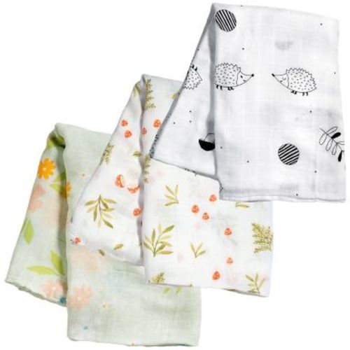 Woodland Swaddle 3-Pack, Viscose From Bamboo