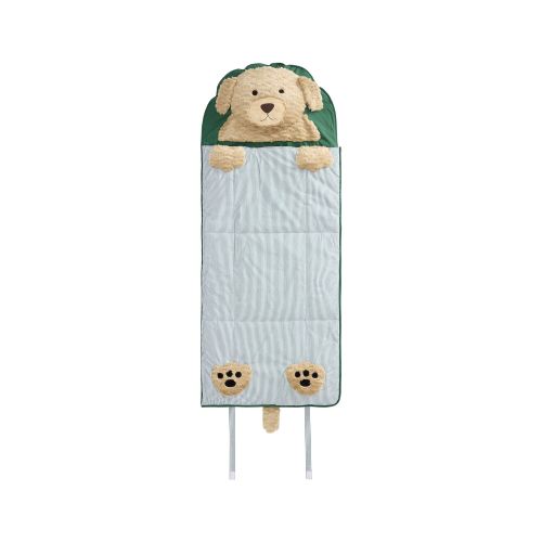 Striped Shaggy Head Critter Sleeping Bags