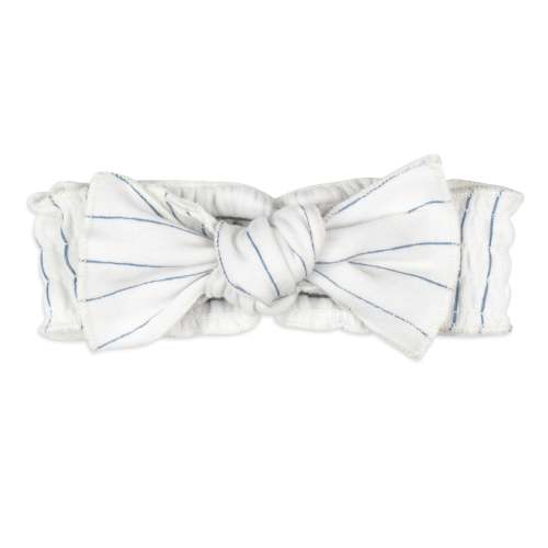 Pool Pinstripe | Organic Smocked Headband – L'ovedbaby