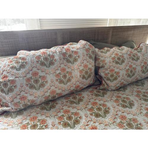 Iluka 100% Cotton Gauze Shams, Set of 2 | AnthroHome